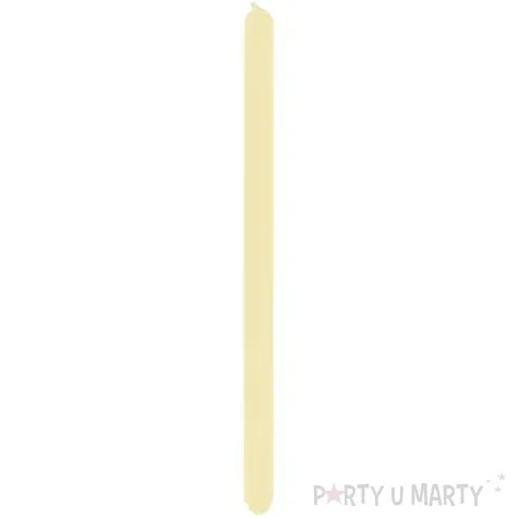 balony modeliny 260 kosc sloniowa qualatex 50 szt