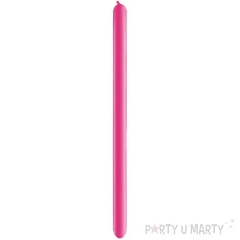 balony modeliny 260 magenta metal qualatex 100 szt