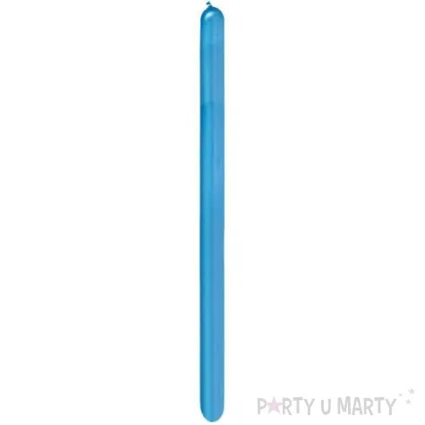 balony modeliny 260 niebieski chrom qualatex 100 szt