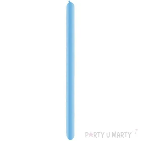 balony modeliny 260 niebieski fluor qualatex 100 szt