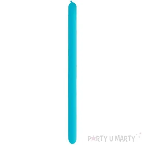 balony modeliny 260 turkusowy pastel qualatex 100 szt