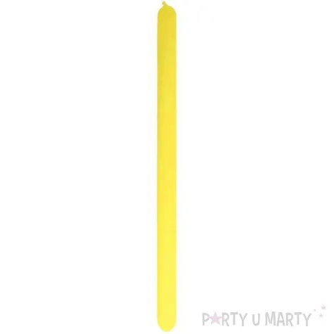 balony modeliny 260 zolty qualatex 50 szt