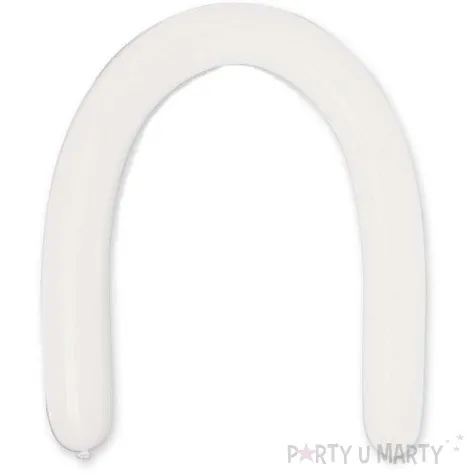 balony modeliny 350 biale gemar 100 szt