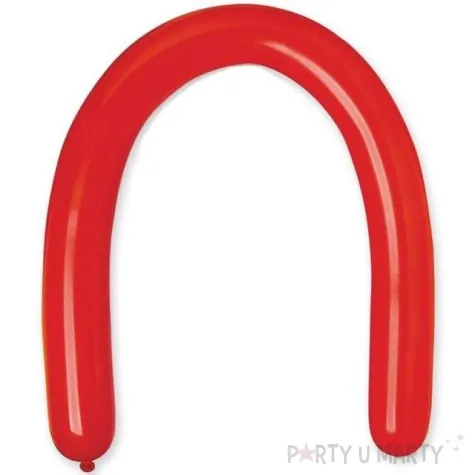 balony modeliny 350 czerwone gemar 100 szt