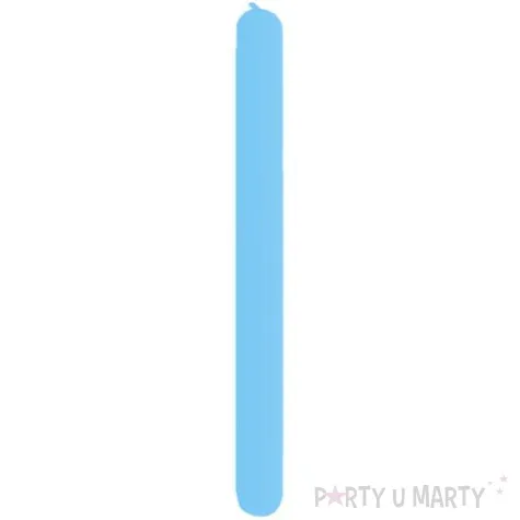 balony modeliny 350 jasnoniebieski pastel qualatex 100 szt