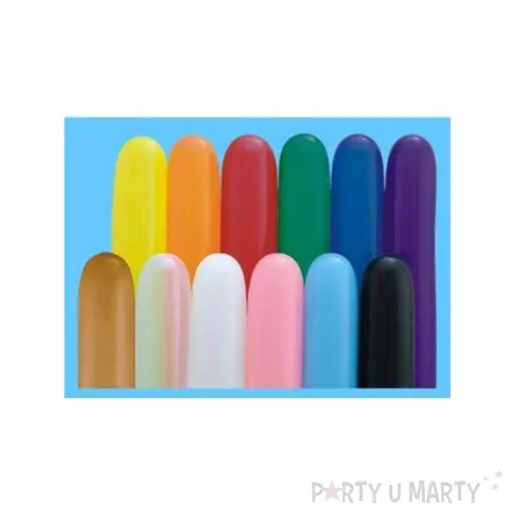 balony modeliny 646 special assortment op 50 szt