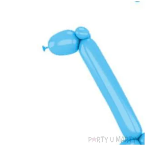 balony modeliny classic 260 blekitne gemar 100 szt