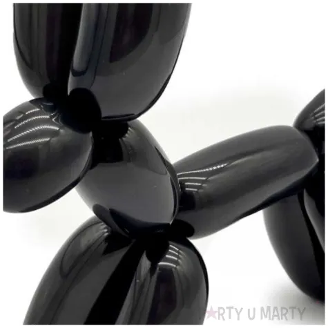 balony modeliny classic 260 czarne gemar 100 szt