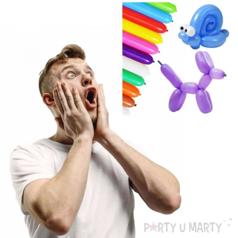 balony modeliny classic 260 mix gemar 20 szt