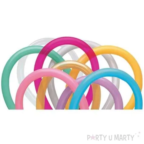 balony modeliny qualatex 260 mix entertainer 100 szt