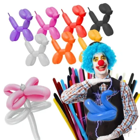 balony modeliny twister 260 mix gemar 100 szt