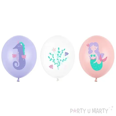 balony morski swiat partydeco 12 50 szt