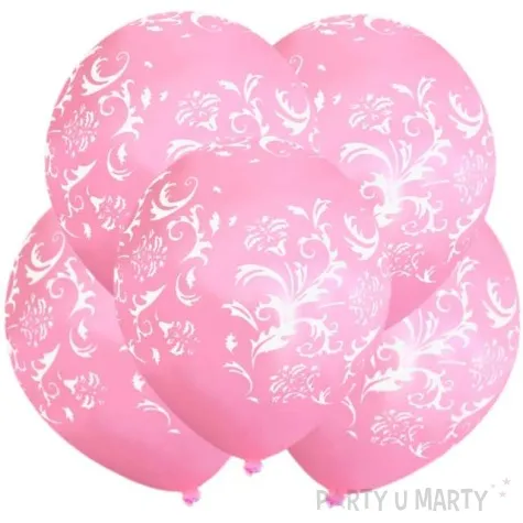 balony mozaika pastel pink 12 5 szt