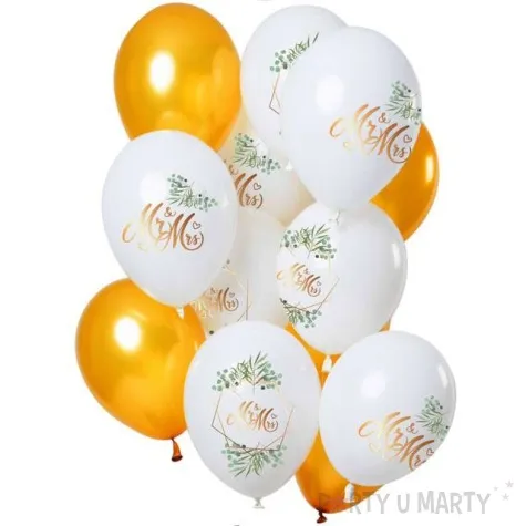 balony mr and mrs folat 12 12 szt