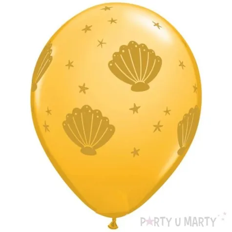 balony muszelki morskie qualatex 11 25 szt