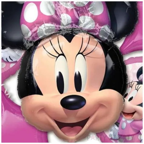 balony myszka minnie amscan zestaw