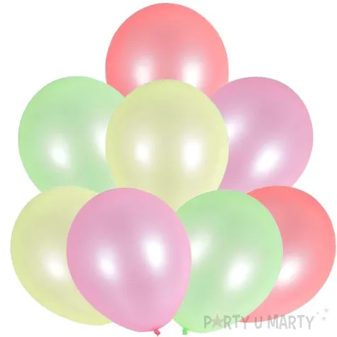 balony neon party mix arpex 10 8 szt