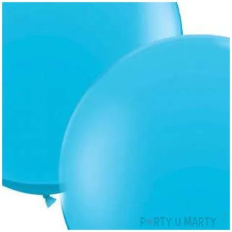 balony okragle blekitne qualatex 36 2 szt