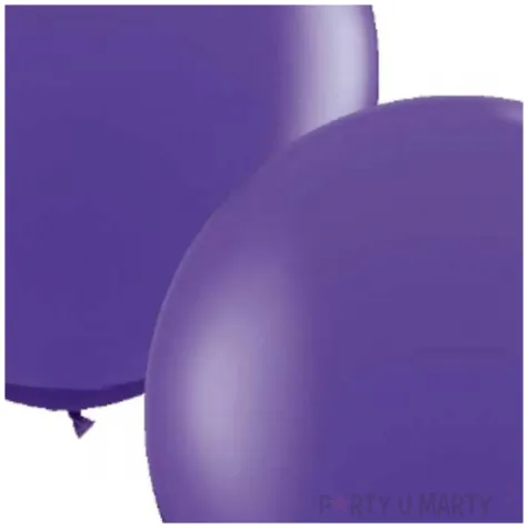 balony okragle fioletowe qualatex 36 2 szt