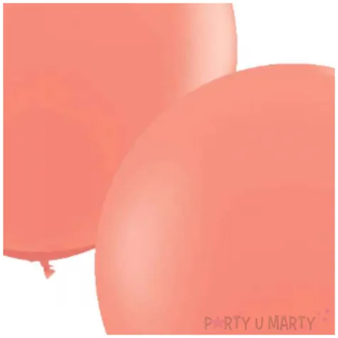 balony okragle koralowe qualatex 36 2 szt