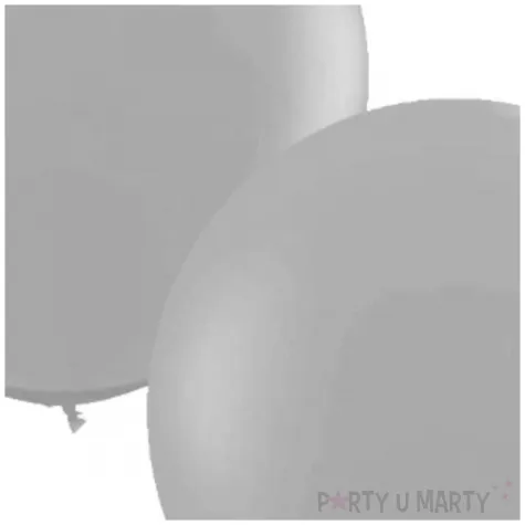 balony okragle szare qualatex 36 2 szt