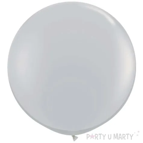 balony okragle szare qualatex 36 2 szt