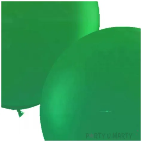 balony okragle zielony ciemny qualatex 36 2 szt