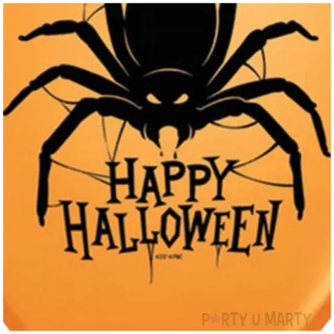 balony pajak halloween pomaranczowe pastel qualatex 11 25 szt