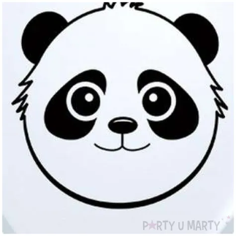 balony panda qualatex 5 100 szt