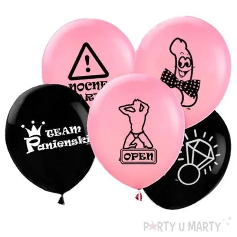 balony panienski mix pastel mix belbal 10 5 szt