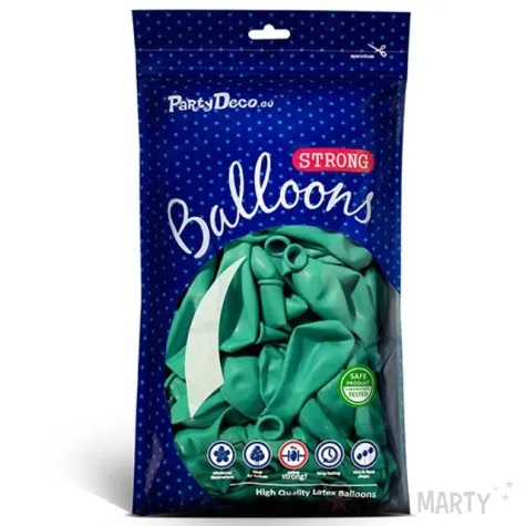 balony pastel akwamaryna 10 strong 20 szt