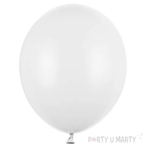 balony pastel biale 9 strong 50 szt