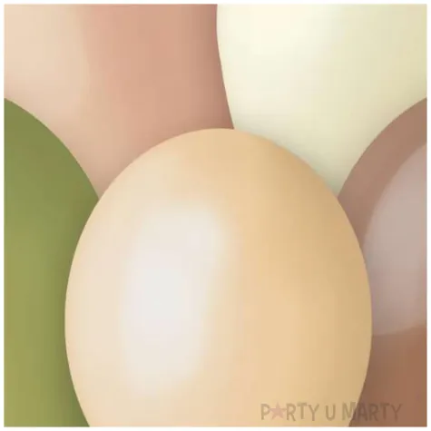 balony pastel boho mix gemar 13 5 szt