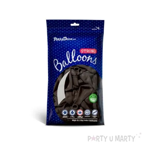 balony pastel brazowe 12 strong 50 szt