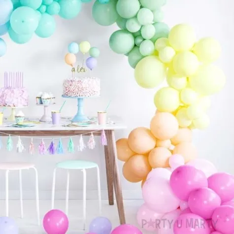 balony pastel brzoskwiniowe jasne strong 12 50 szt