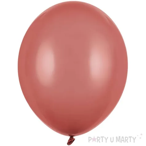 balony pastel burgundowy strong 11 100 szt