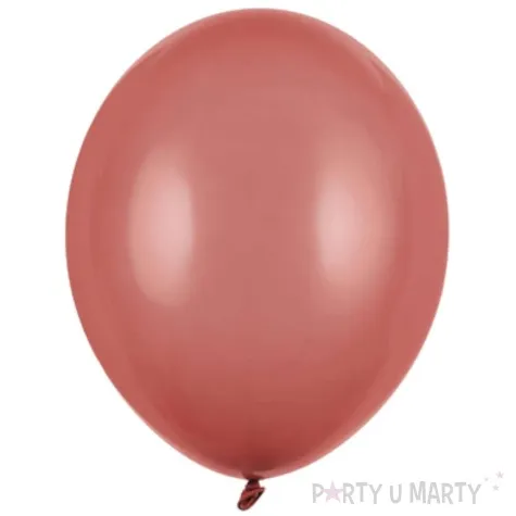 balony pastel burgundowy strong 5 100 szt
