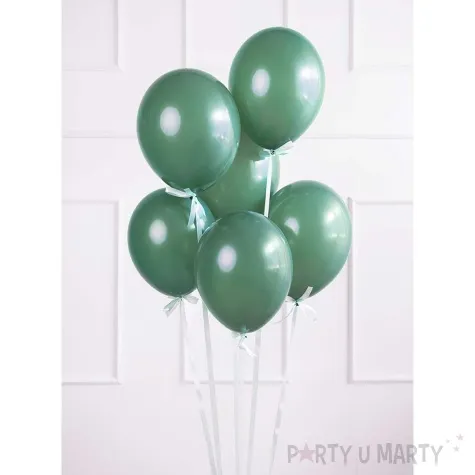 balony pastel butelkowy strong 11 100 szt