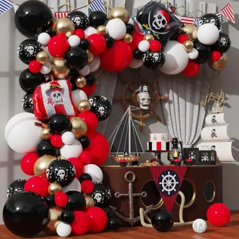 balony pastel czerwony gemar 19 25 szt