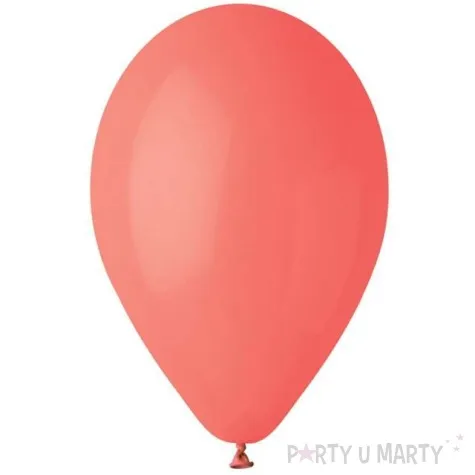 balony pastel czerwony koralowy gemar 12 100 szt