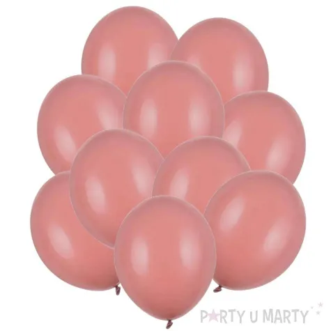 balony pastel dzika roza strong 12 10 szt