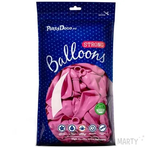 balony pastel fuksja strong 11 50 szt