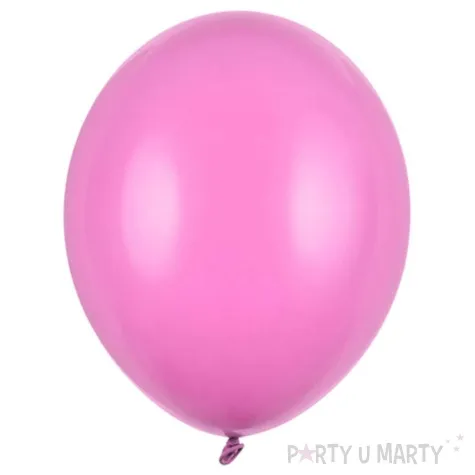 balony pastel fuksja strong 9 100 szt