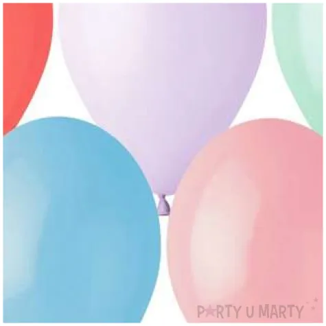 balony pastel gemar 12 100 szt
