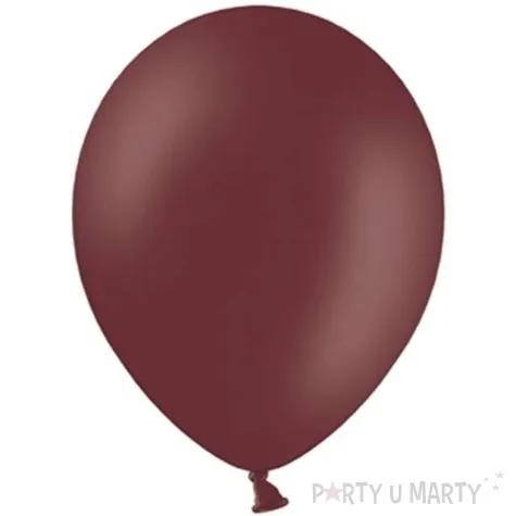 balony pastel kasztanowy 10 strong 100 szt