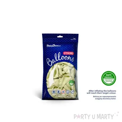 balony pastel kremowy pastel strong 5 100 szt