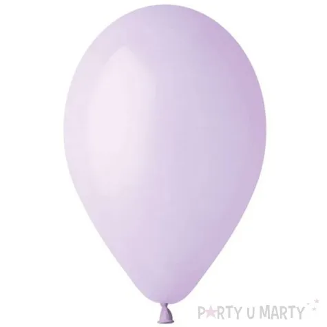 balony pastel liliowe gemar 12 100 szt