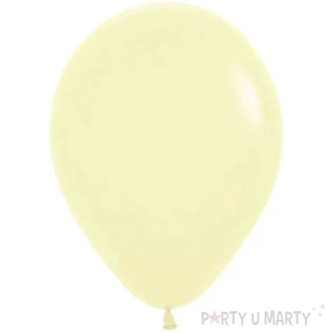 balony pastel matte yellow zolty pastelowy sempertex 5 50 szt