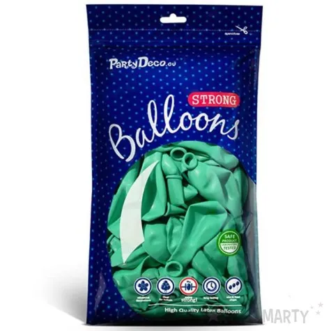 balony pastel mietowe 10 strong 20 szt
