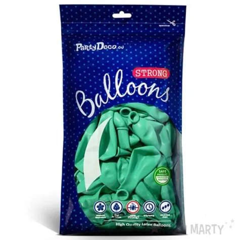 balony pastel mietowe 9 strong 20 szt